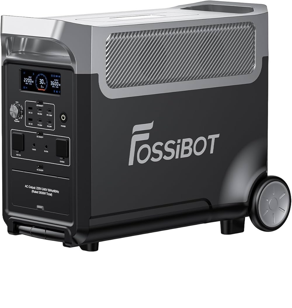Portable Power Station - Authentic sale on FOSSIBOTS-F3600Pro-3840Wh/3600W Portable Power