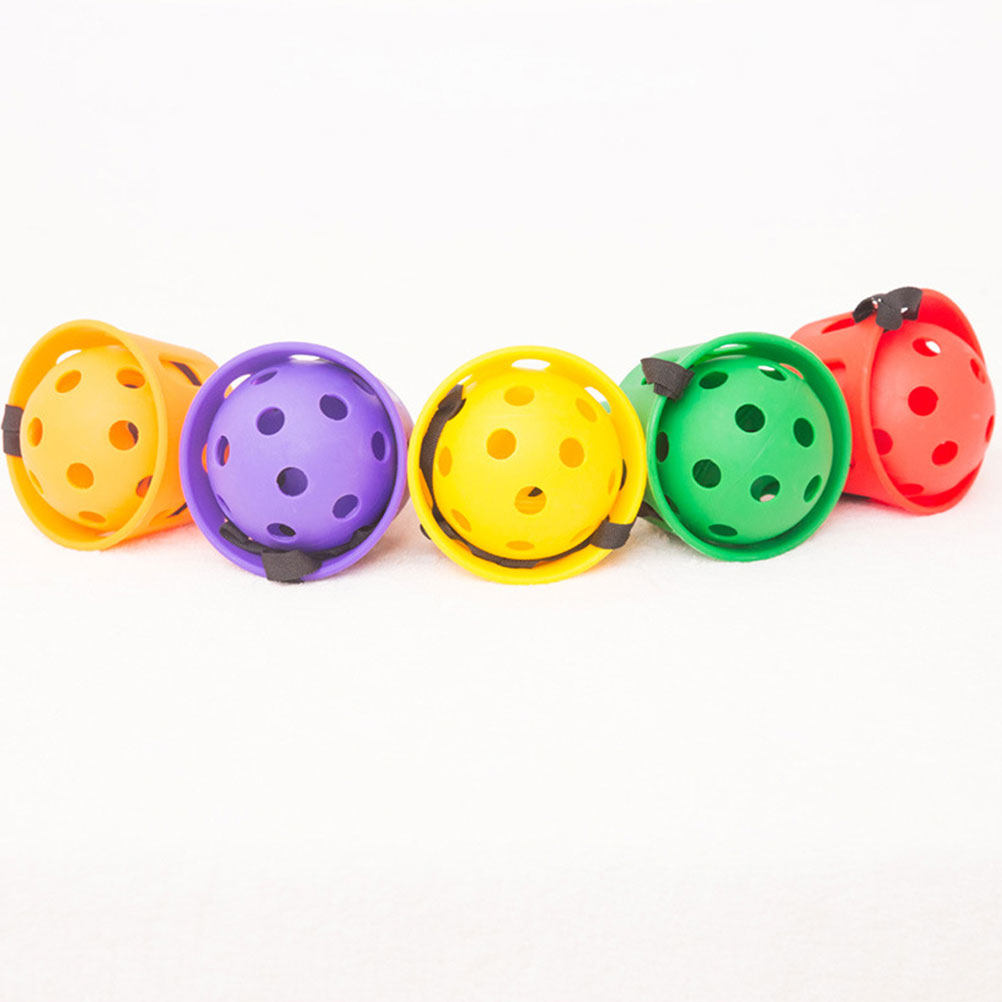 Outdoor Camping Kids Activities - 6Pcs Toss and Catch Balls Game