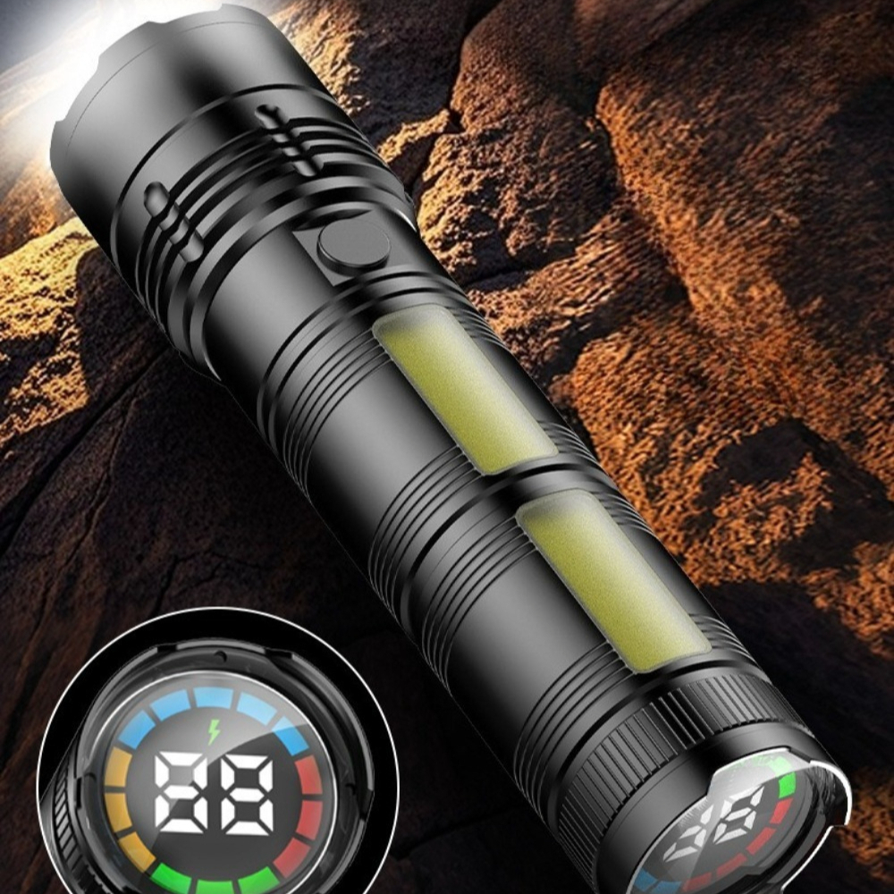 Camping Lantern - Strong Light LED Flashlight COB Side