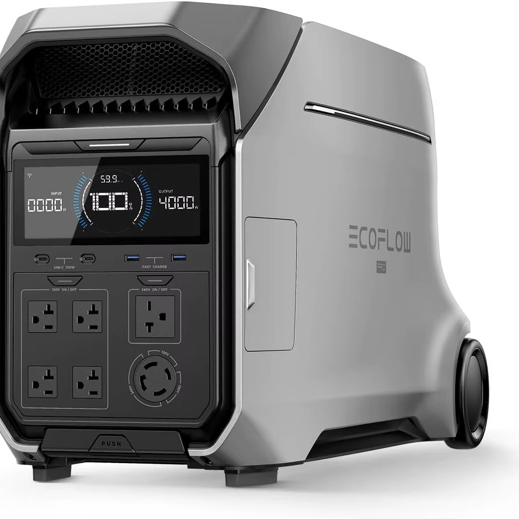 Portable Power Station - HIGH QUALITY ON ECOFLOW DELTA 3+220W
