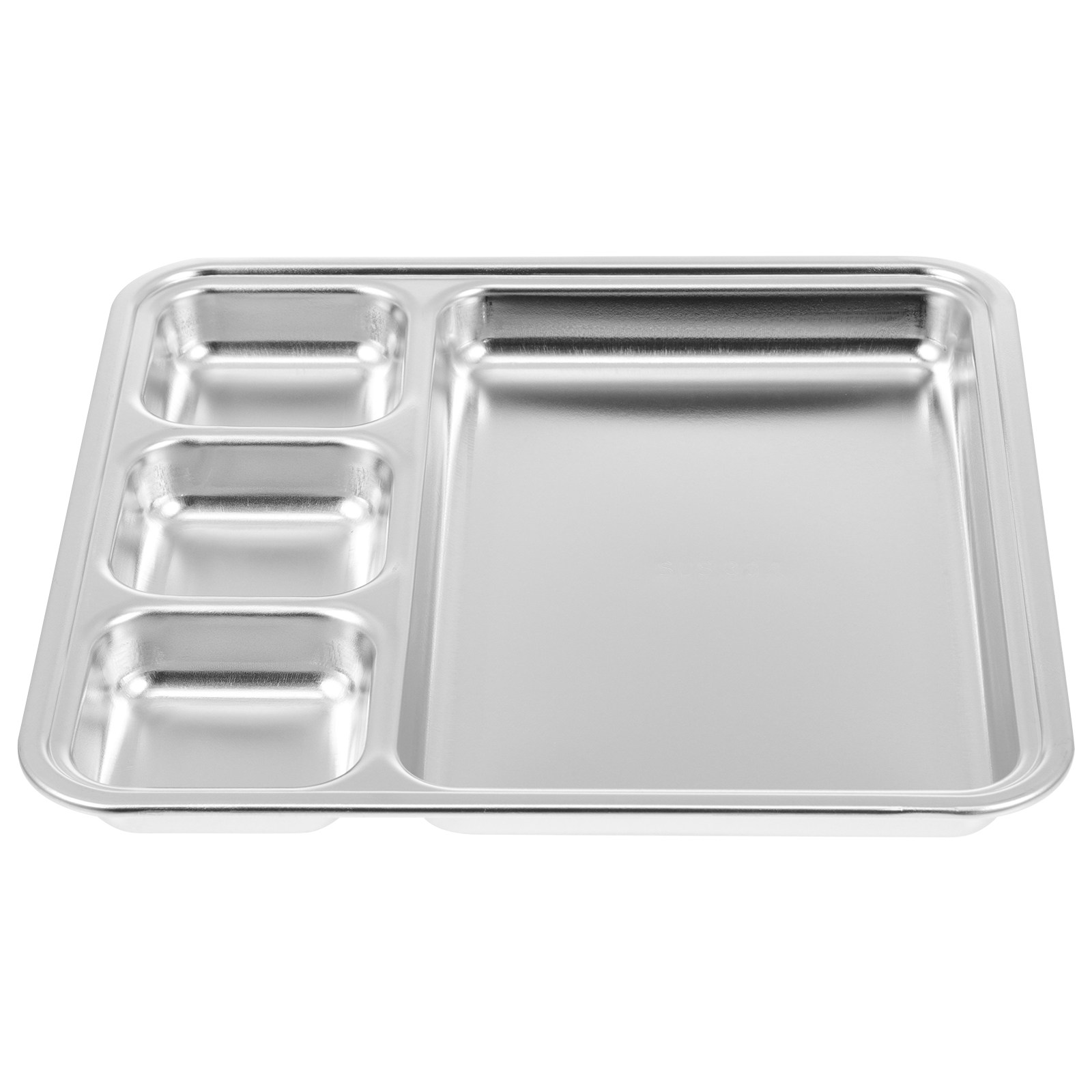 Outdoor Camping Food - Stainless Steel Food Plate Breakfast Plate