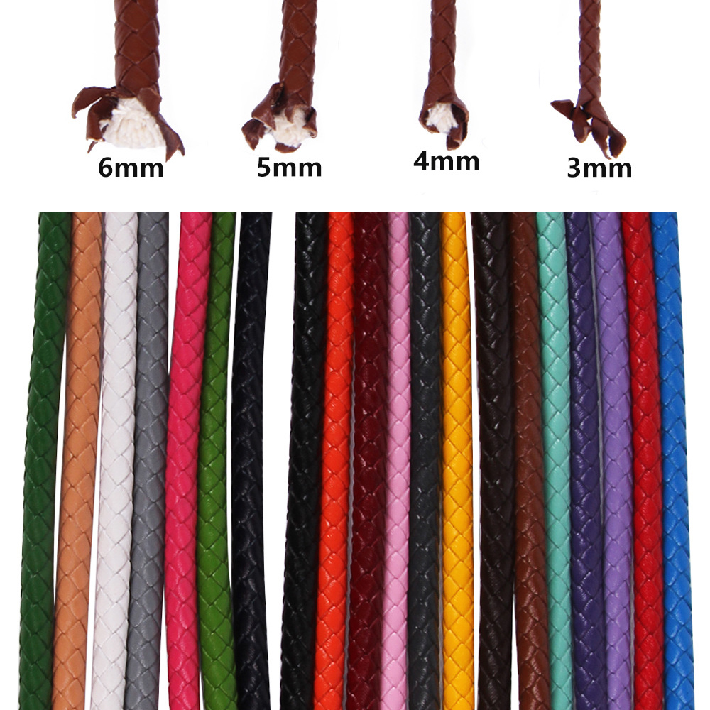 Paracord Bracelet - 1meter 3mm 4mm 5mm 6mm Round