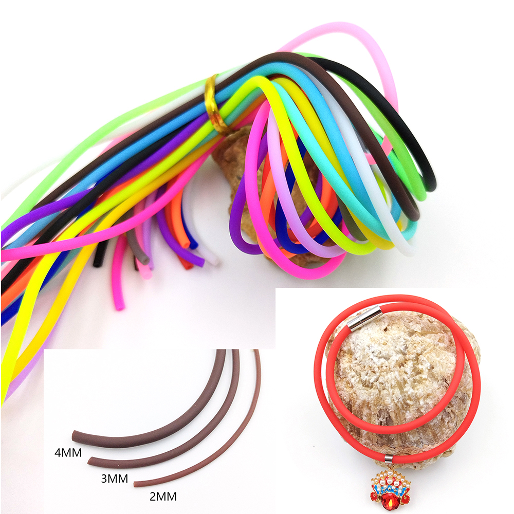 Paracord Bracelet - 1M 2/3/4MM Stretch Candy Colored Hose