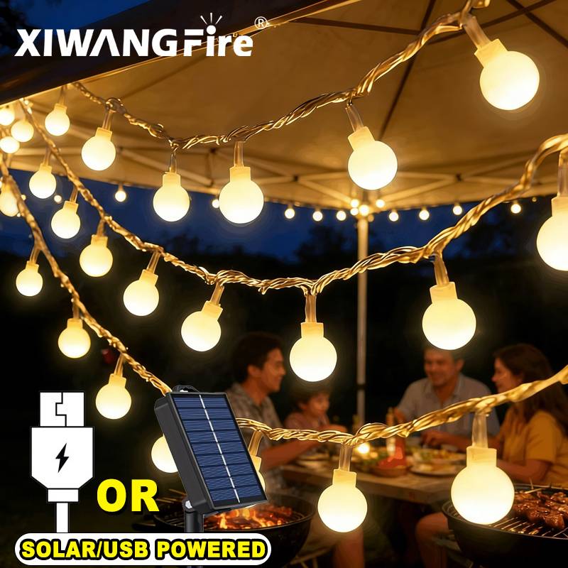 3-10M Solar/USB/Battery String - Outdoor Camping Lights String 리뷰 및 가격