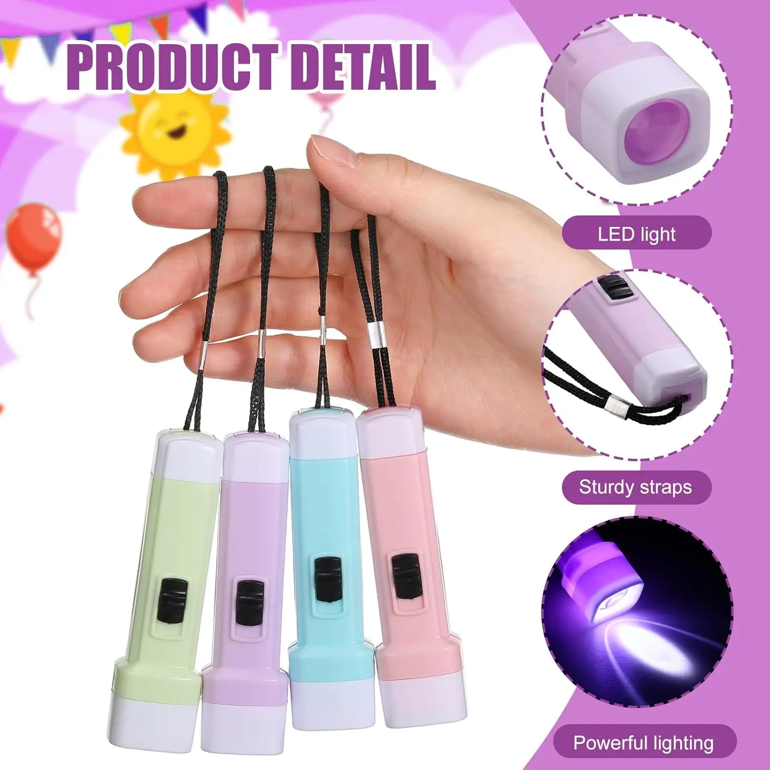 5-100PCS Outdoor Kids LED Flas - Outdoor Camping Kids Activities 리뷰 및 가격