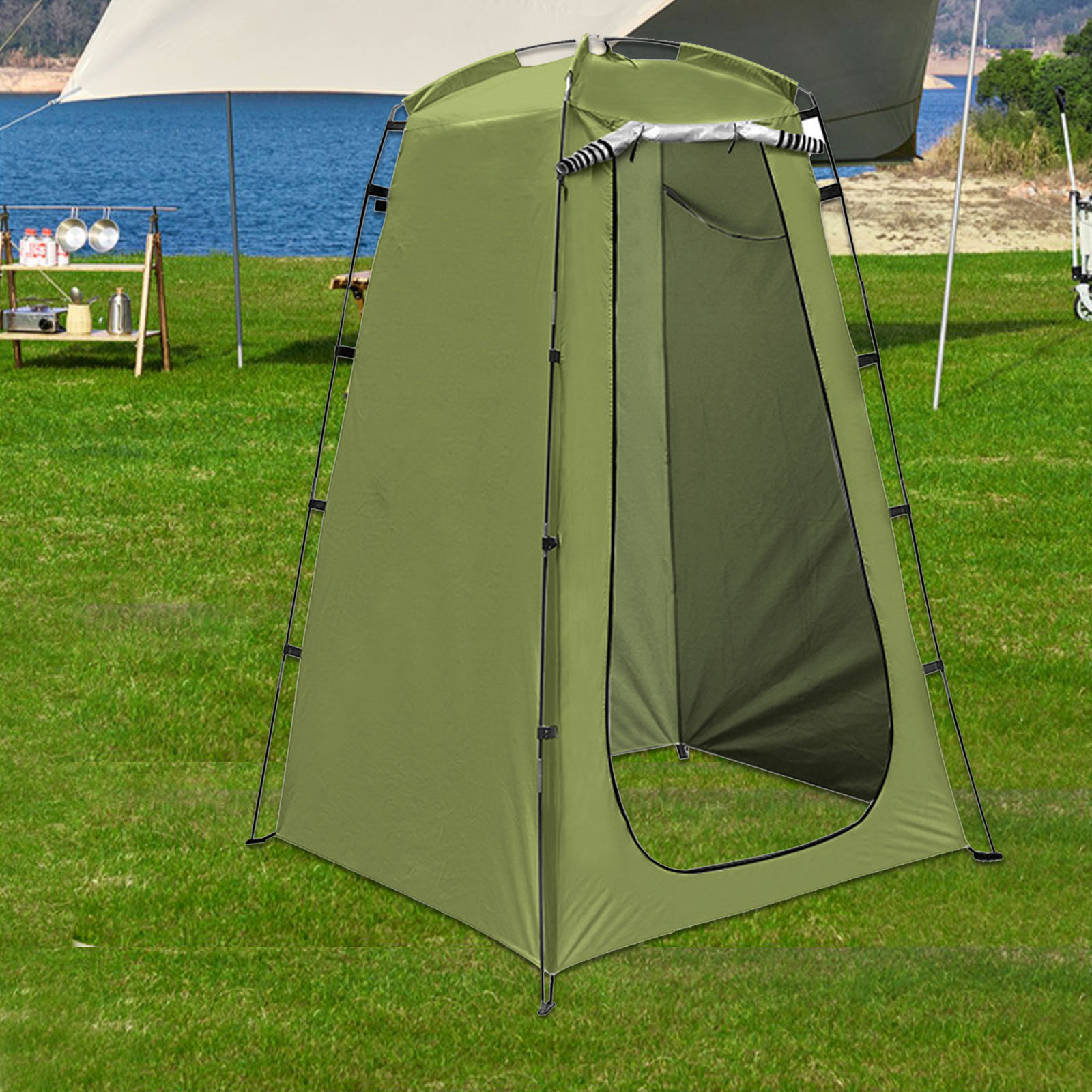 Camping Shower Tent Car Side B - Outdoor Camping Automatic Quick Opening Tent 리뷰 및 가격