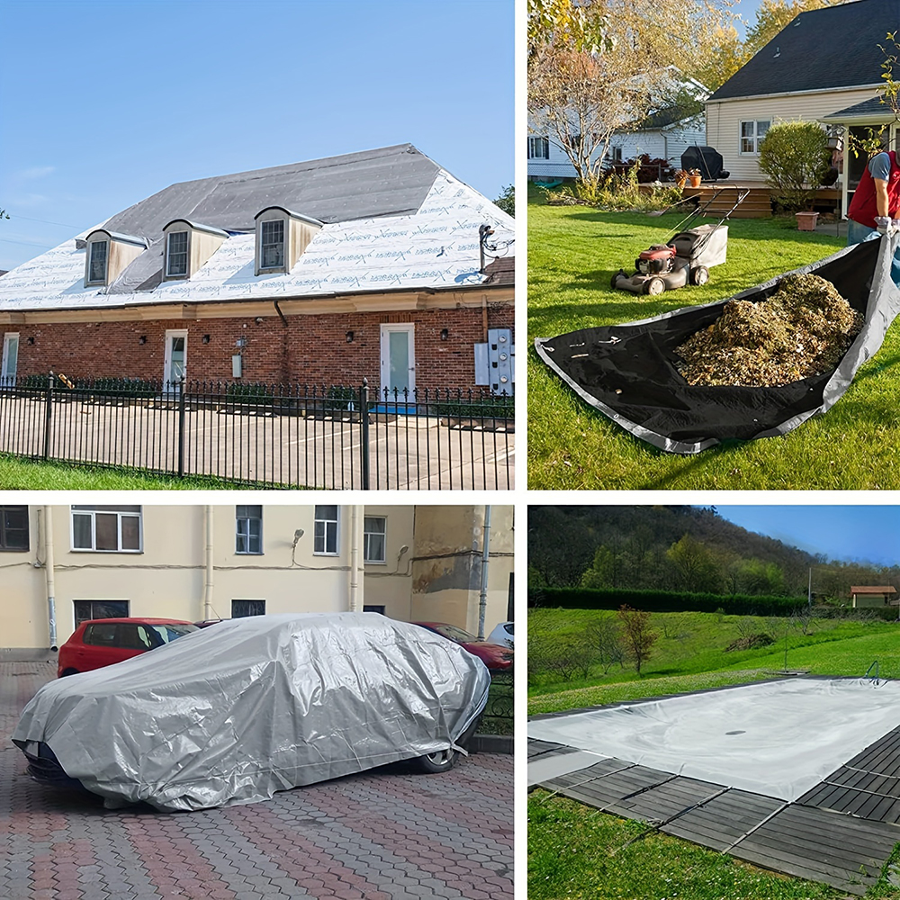 Large Tarp 3mx5 6 8 4x4 5 6 8  - Outdoor Camping Automatic Quick Opening Tent 리뷰 및 가격