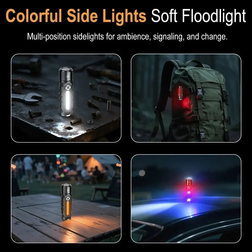 MINI LED Flashlight Type-C Rec - Camping Lantern 리뷰 및 가격