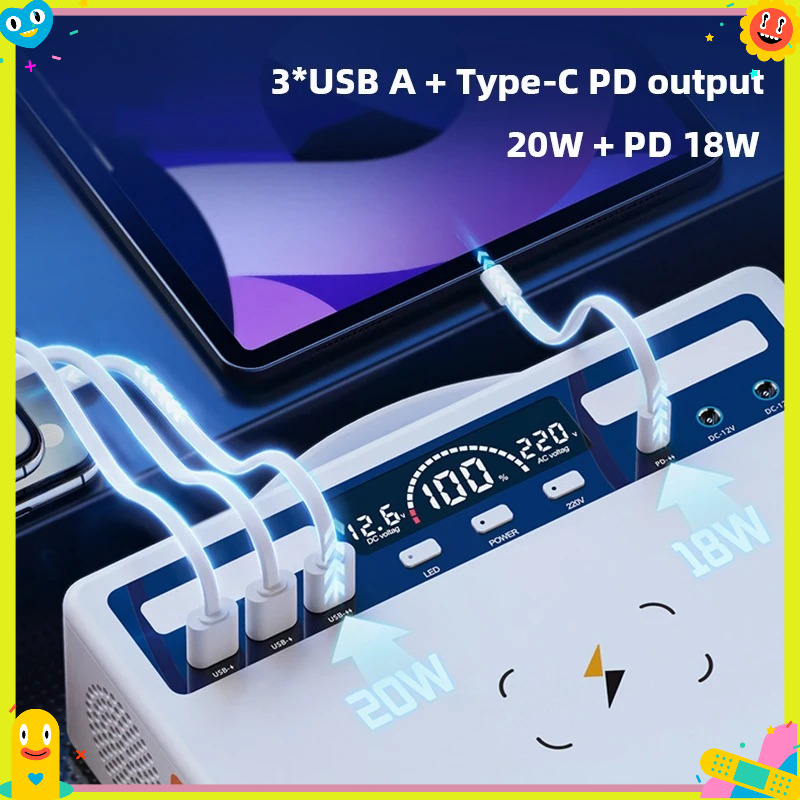 Large Capacity 220V 300W 600W  - Outdoor Camping Fans 리뷰 및 가격