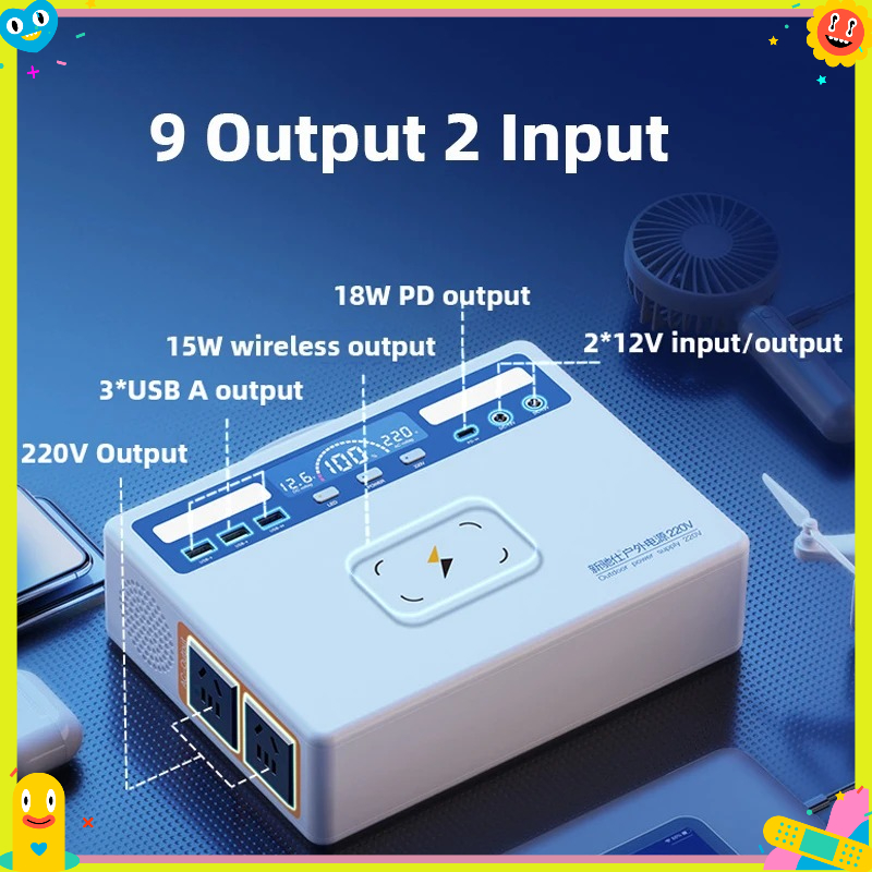 Large Capacity 220V 300W 600W  - Outdoor Camping Fans 리뷰 및 가격