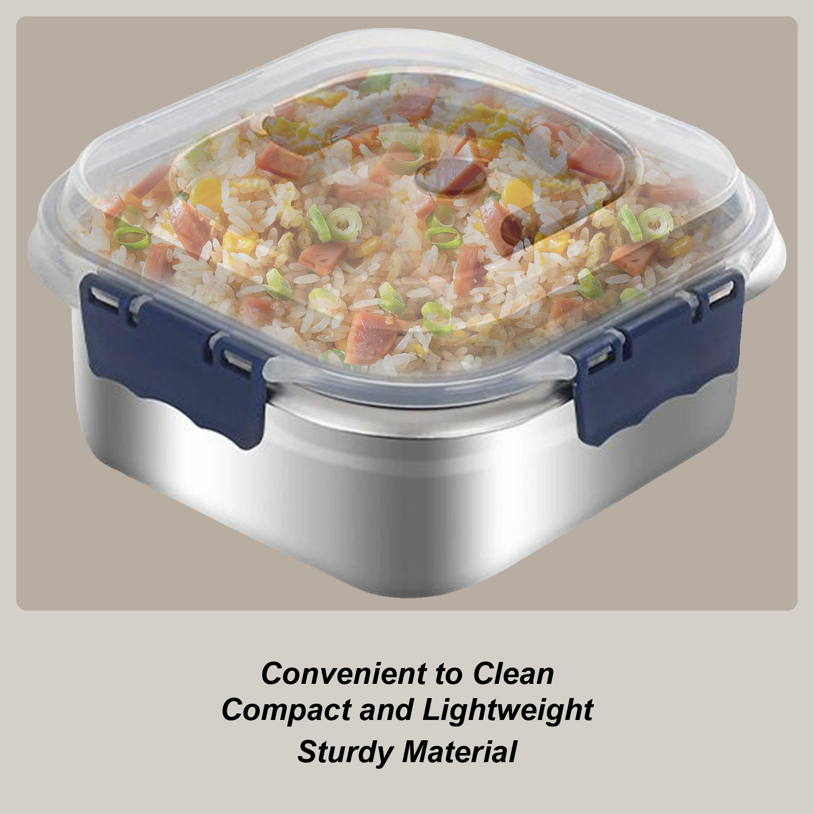 Stainless Lunch Box Stainless  - Outdoor Camping Food 리뷰 및 가격
