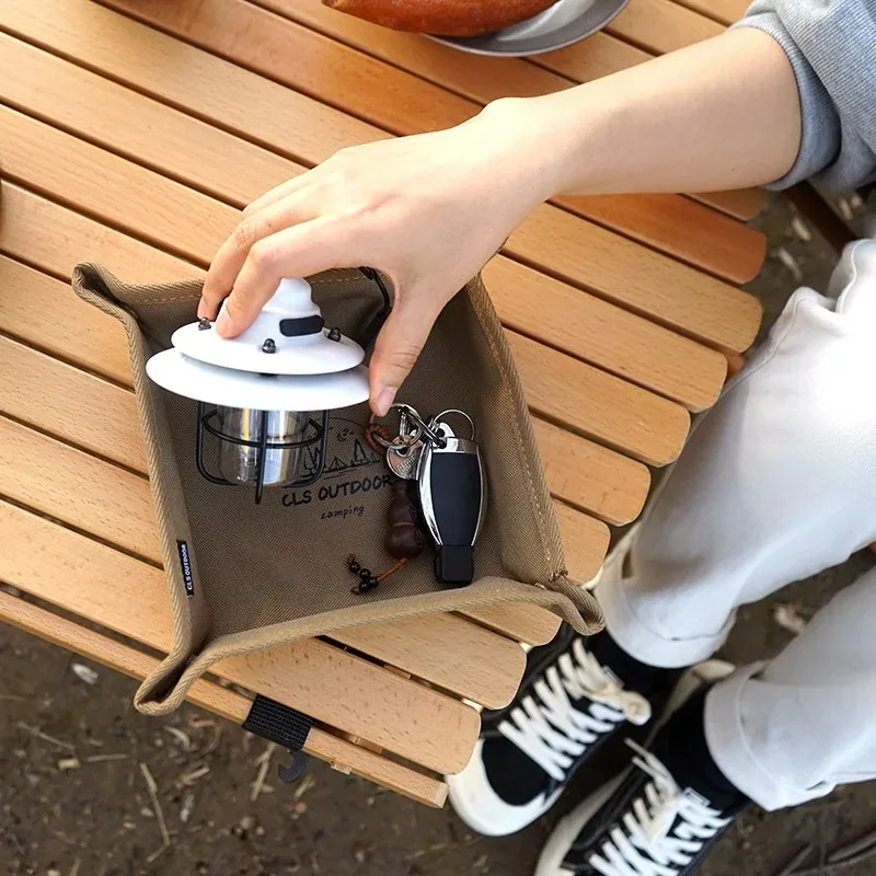 Camping Storage Tray Home Trav - Outdoor Camping Table With Storage 리뷰 및 가격