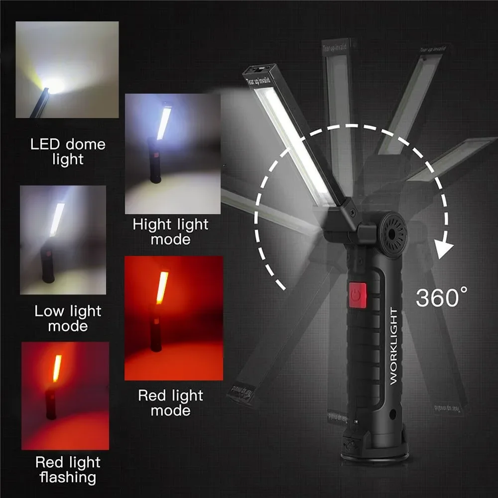 Portable COB LED Flashlight US - Camping Lantern 리뷰 및 가격