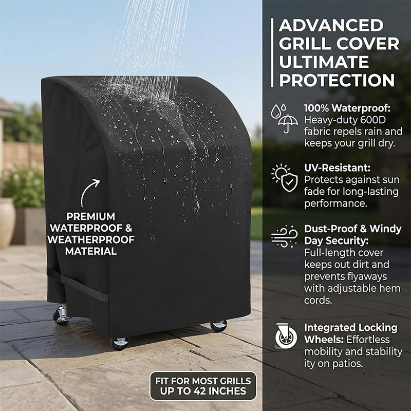 Outdoor BBQ Grill Cover,Dustpr - Outdoor Gas Stove 리뷰 및 가격