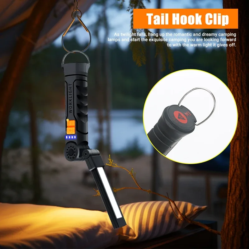 Portable COB LED Rechargeable  - Camping Lantern 리뷰 및 가격