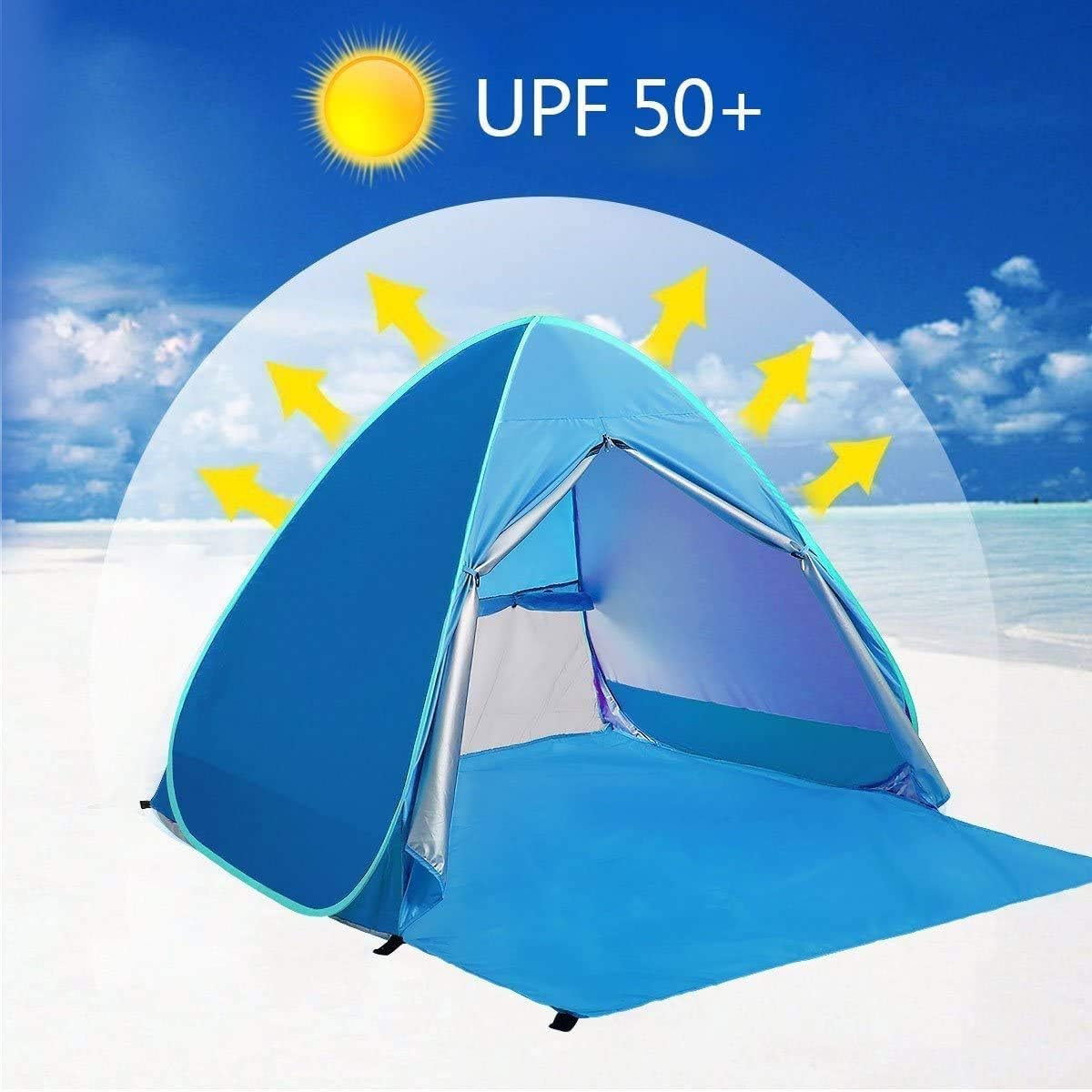 Pop Up Beach Tent Shade Sun Sh - Outdoor Camping Kids Activities 리뷰 및 가격