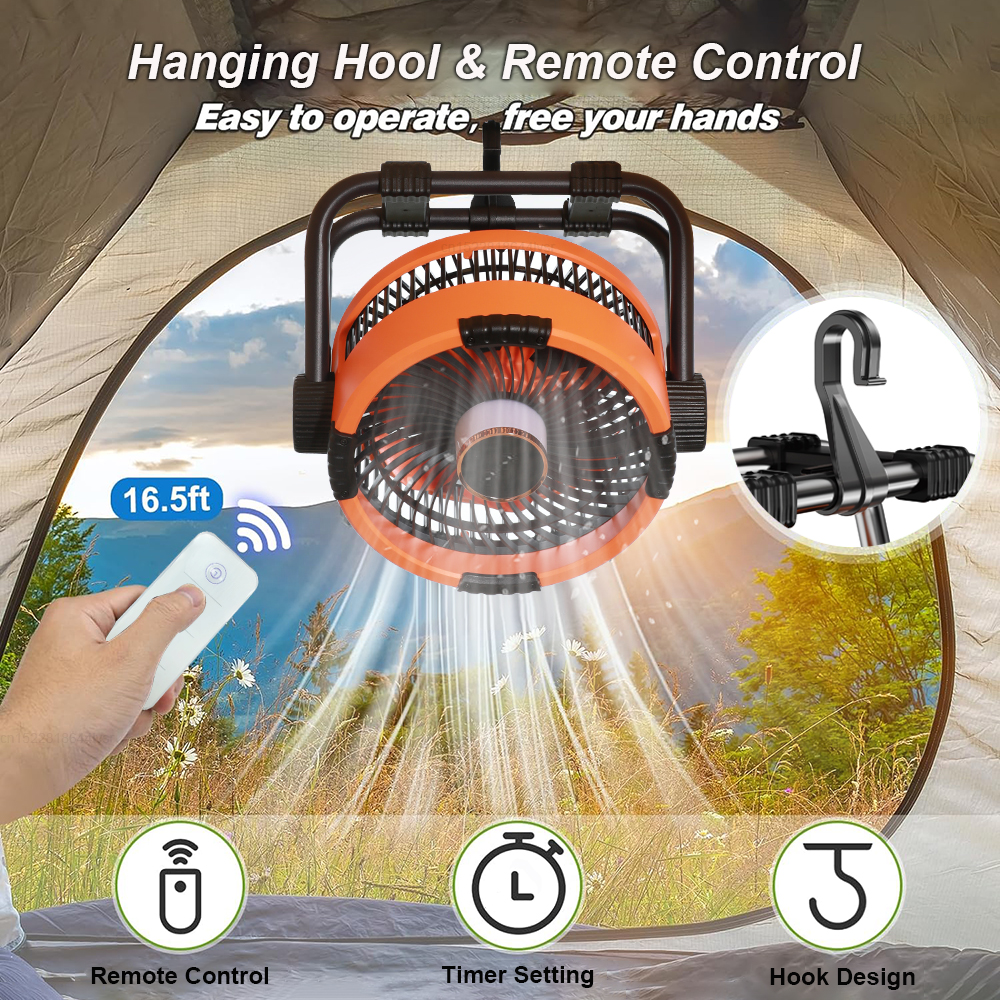 Ceiling Fan Portable Electric  - Outdoor Camping Fans 리뷰 및 가격