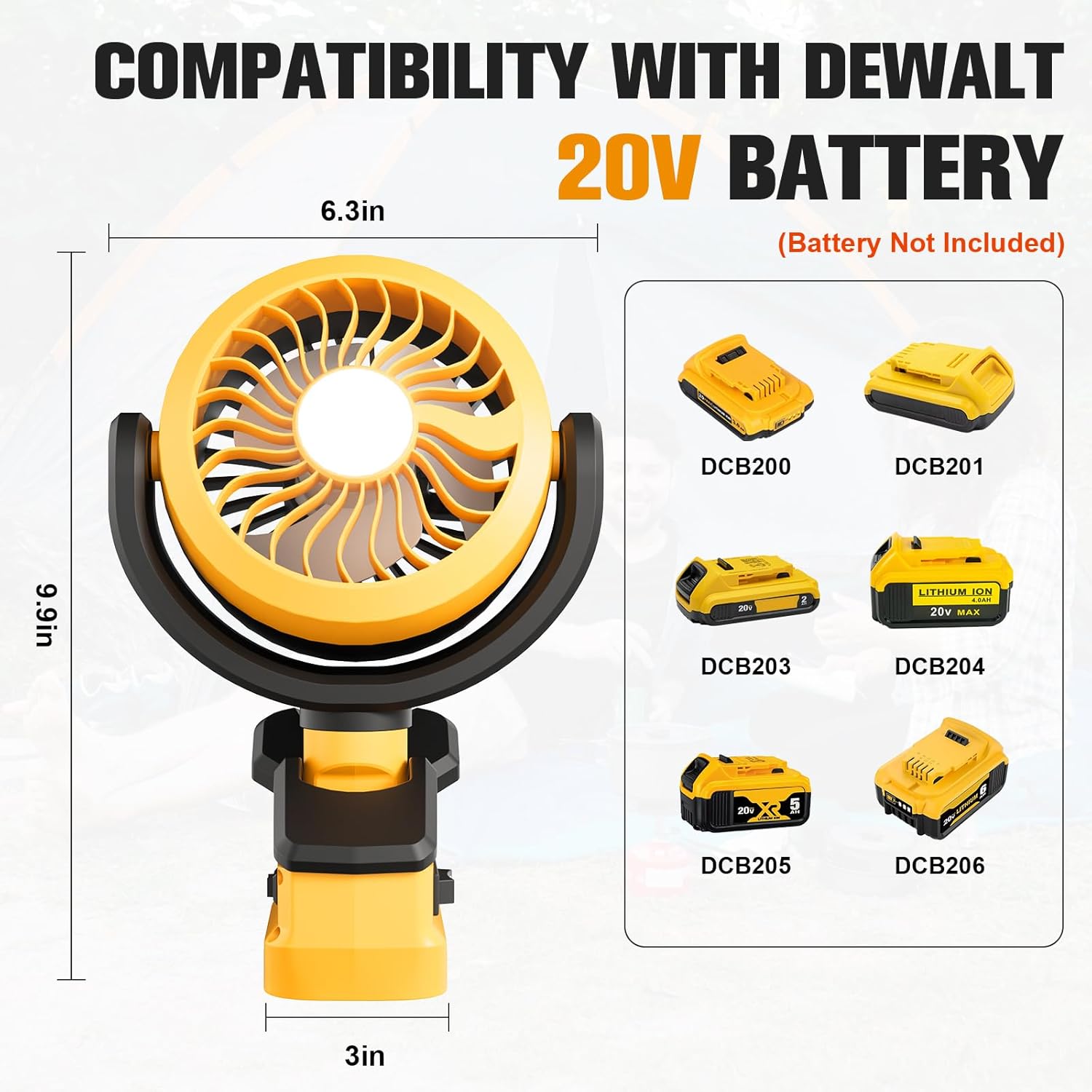 Cordless Portable Clip Fan Wit - Outdoor Camping Fans 리뷰 및 가격