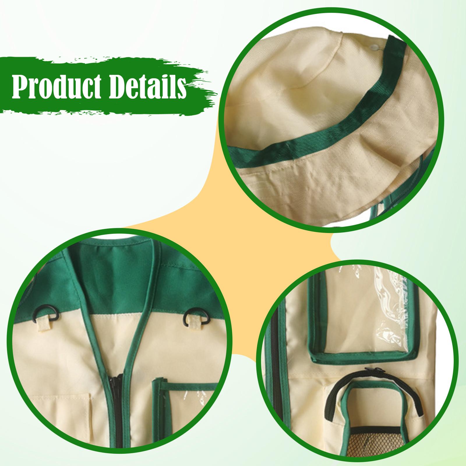Kids Outdoor Exploration Vest  - Outdoor Camping Kids Activities 리뷰 및 가격