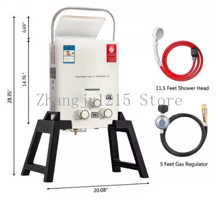Propane LPG  Gas Tankless Wate - Outdoor Camping Hot Water Heater 리뷰 및 가격