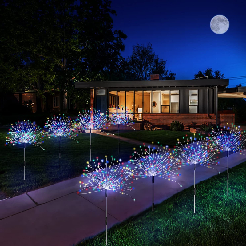 Solar Firework Lights Outdoor  - Outdoor Camping Lights String 리뷰 및 가격