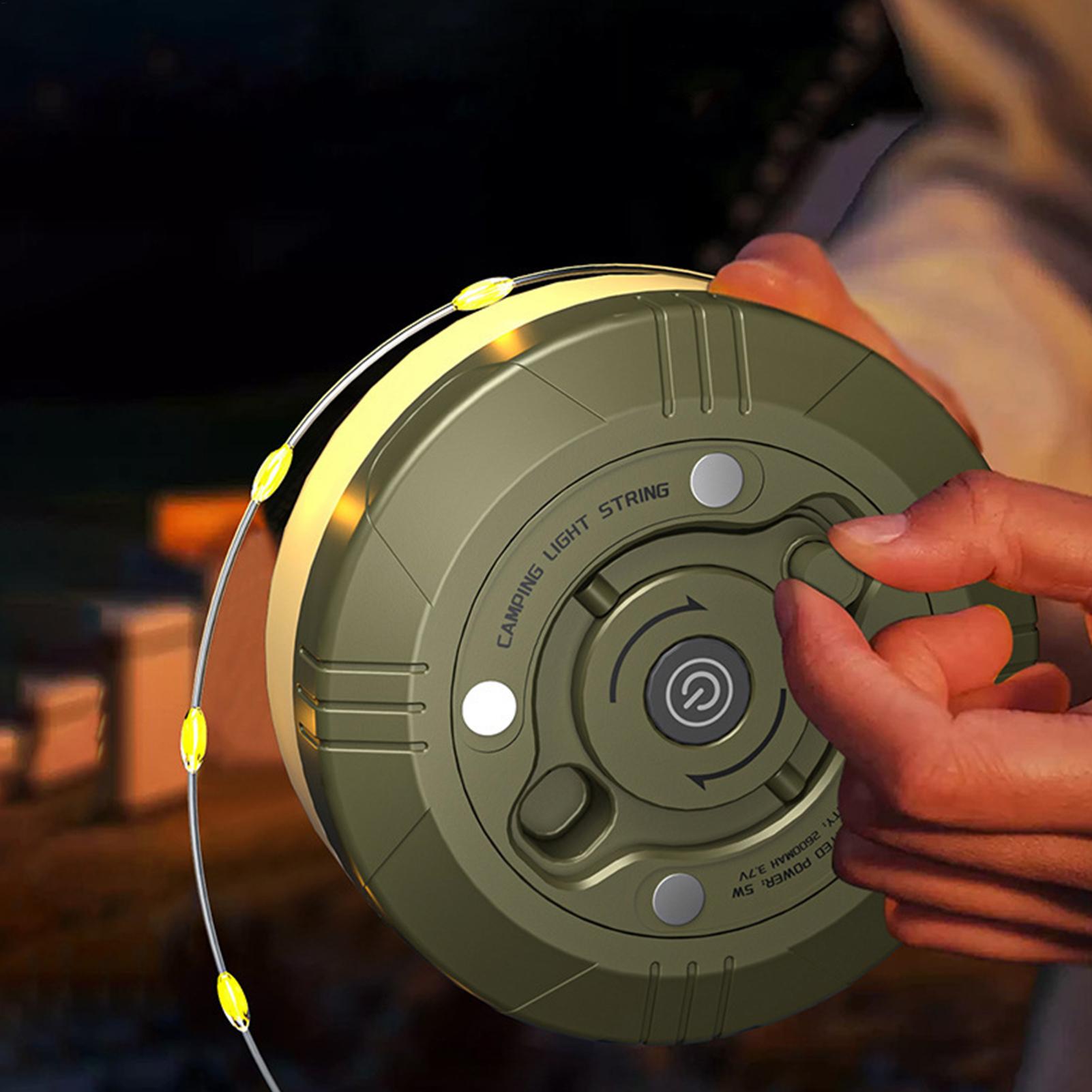 Retractable Camping String Lig - Outdoor Camping Lights String 리뷰 및 가격