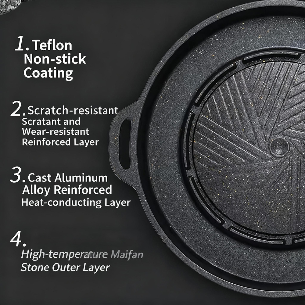 KOSUN Korean BBQ Grill Pan 2 i - Outdoor Camping Food 리뷰 및 가격