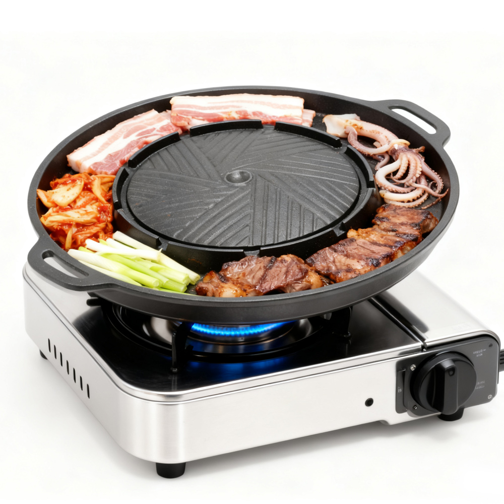 KOSUN Korean BBQ Grill Pan 2 i - Outdoor Camping Food 리뷰 및 가격