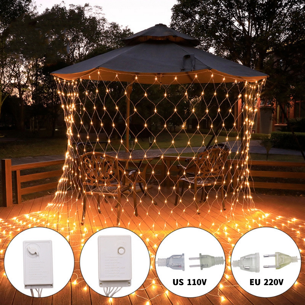 LED Net Mesh Fairy Light 1.5*1 - Outdoor Camping Lights String 리뷰 및 가격