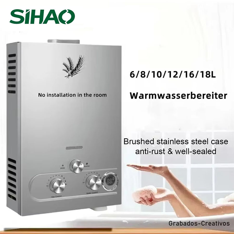 SIHAO 12L 16L 18L GPM LPG Gas  - Outdoor Camping Hot Water Heater 리뷰 및 가격