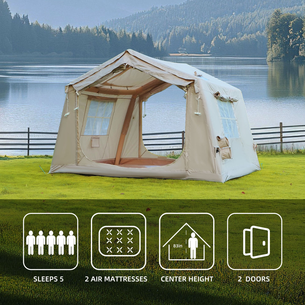 Easy Setup 8㎡  Waterproof Oxfo - Outdoor Camping And Glamping 리뷰 및 가격