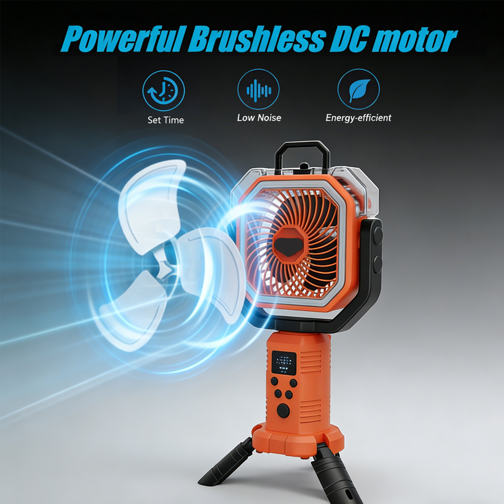 30000mAh Cooling Floor Fan wit - Outdoor Camping Fans 리뷰 및 가격