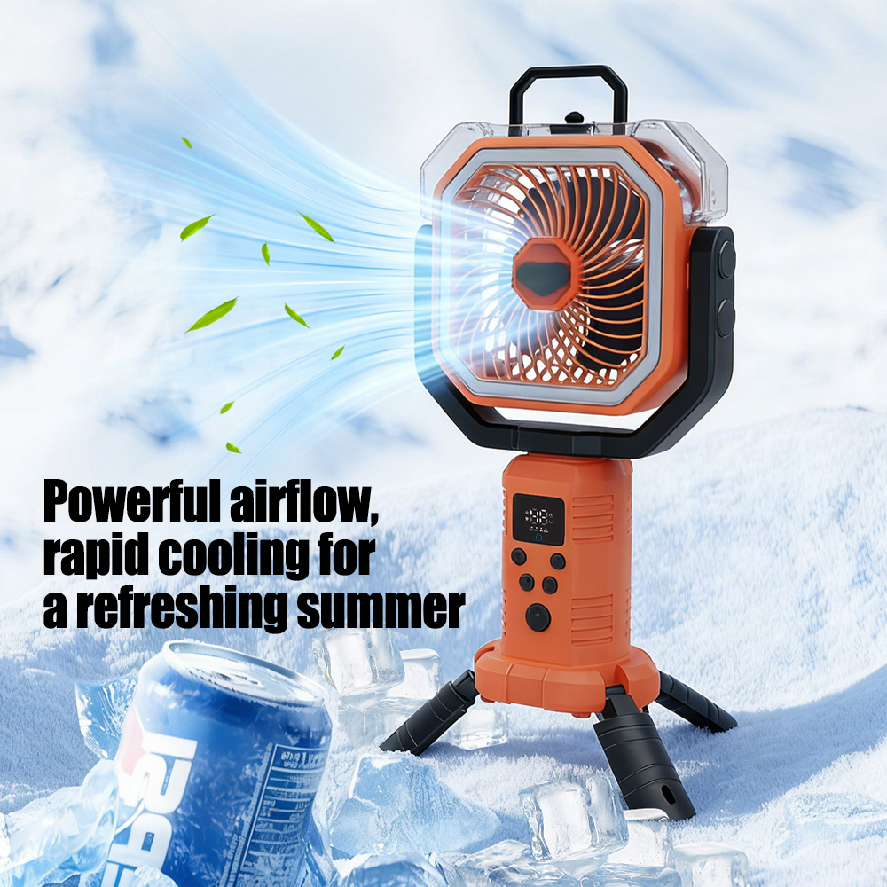 30000mAh Cooling Floor Fan wit - Outdoor Camping Fans 리뷰 및 가격