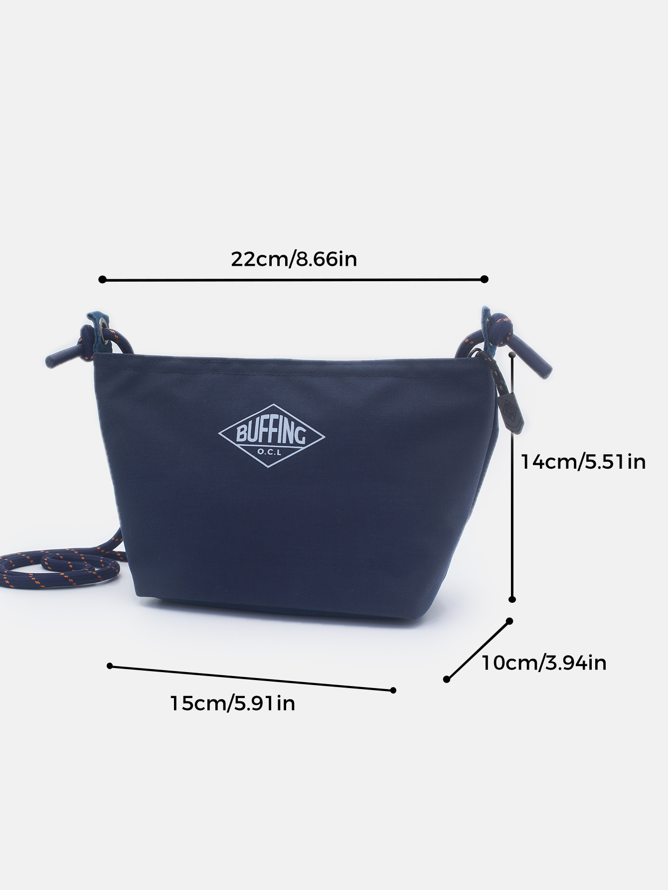 Buffing Deep Blue Crossbody Ba - Japanese Outdoor Camping Brand 리뷰 및 가격