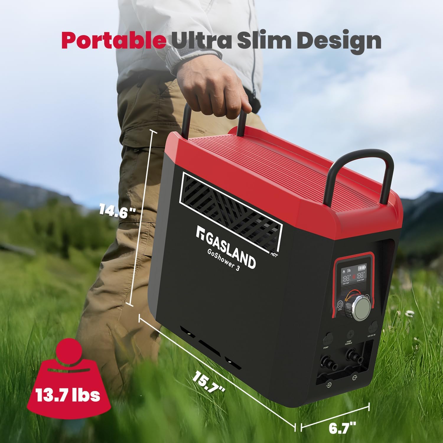 Goshower G3 Pro 1lb Propane Po - Outdoor Camping Hot Water Heater 리뷰 및 가격