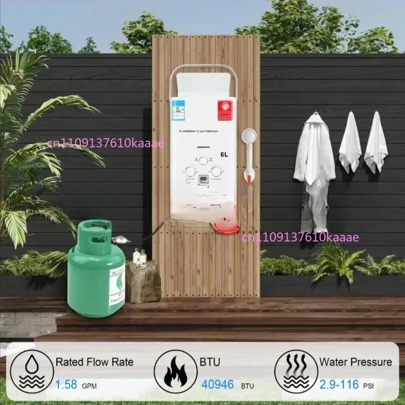 6L L-PG Propane Tankless Water - Outdoor Camping Hot Water Heater 리뷰 및 가격