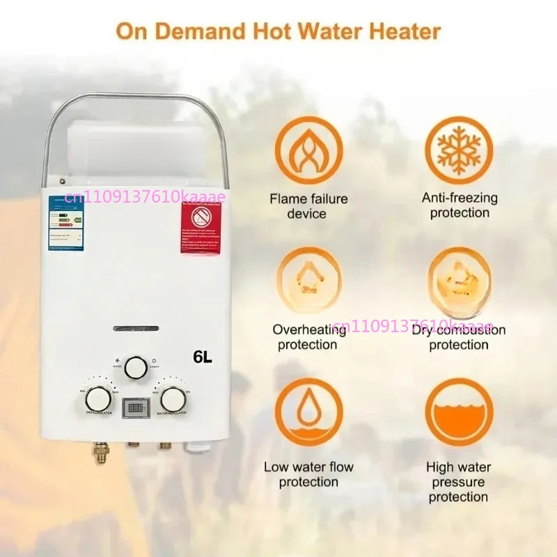 6L L-PG Propane Tankless Water - Outdoor Camping Hot Water Heater 리뷰 및 가격