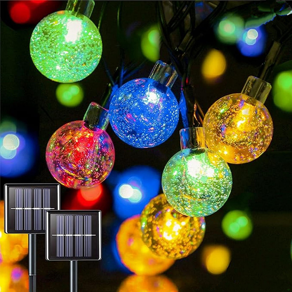 1pc Solar Crystal Ball Fairy S - Outdoor Camping Lights String 리뷰 및 가격