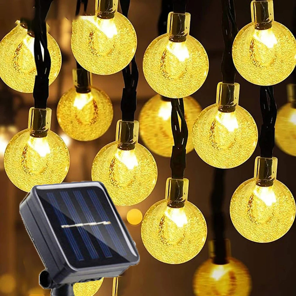 1pc Solar Crystal Ball Fairy S - Outdoor Camping Lights String 리뷰 및 가격