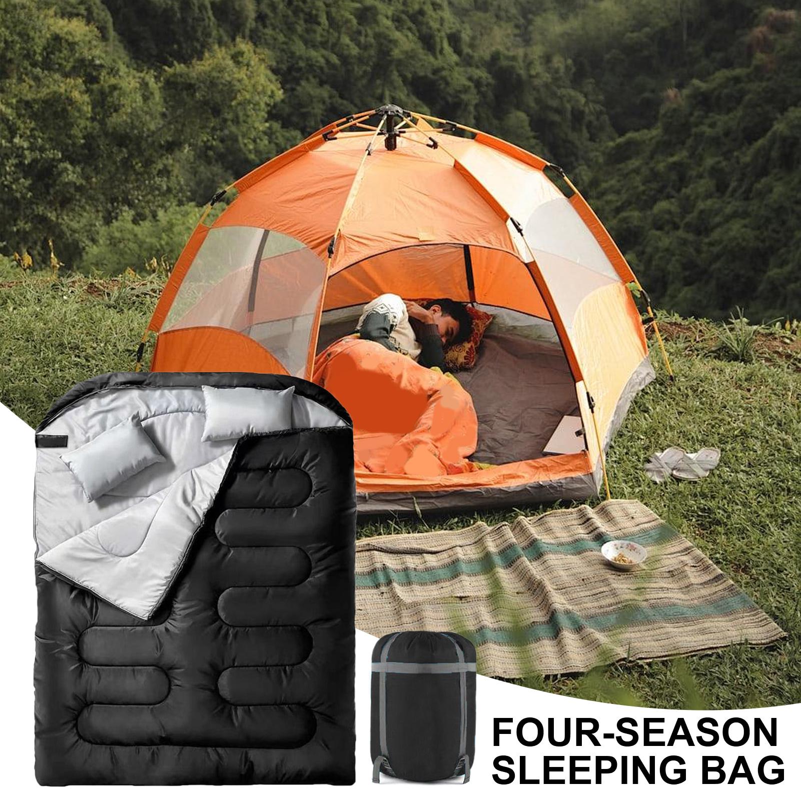 Adults Double Sleeping Bag 2 P - Outdoor Camping Activities For Adults 리뷰 및 가격