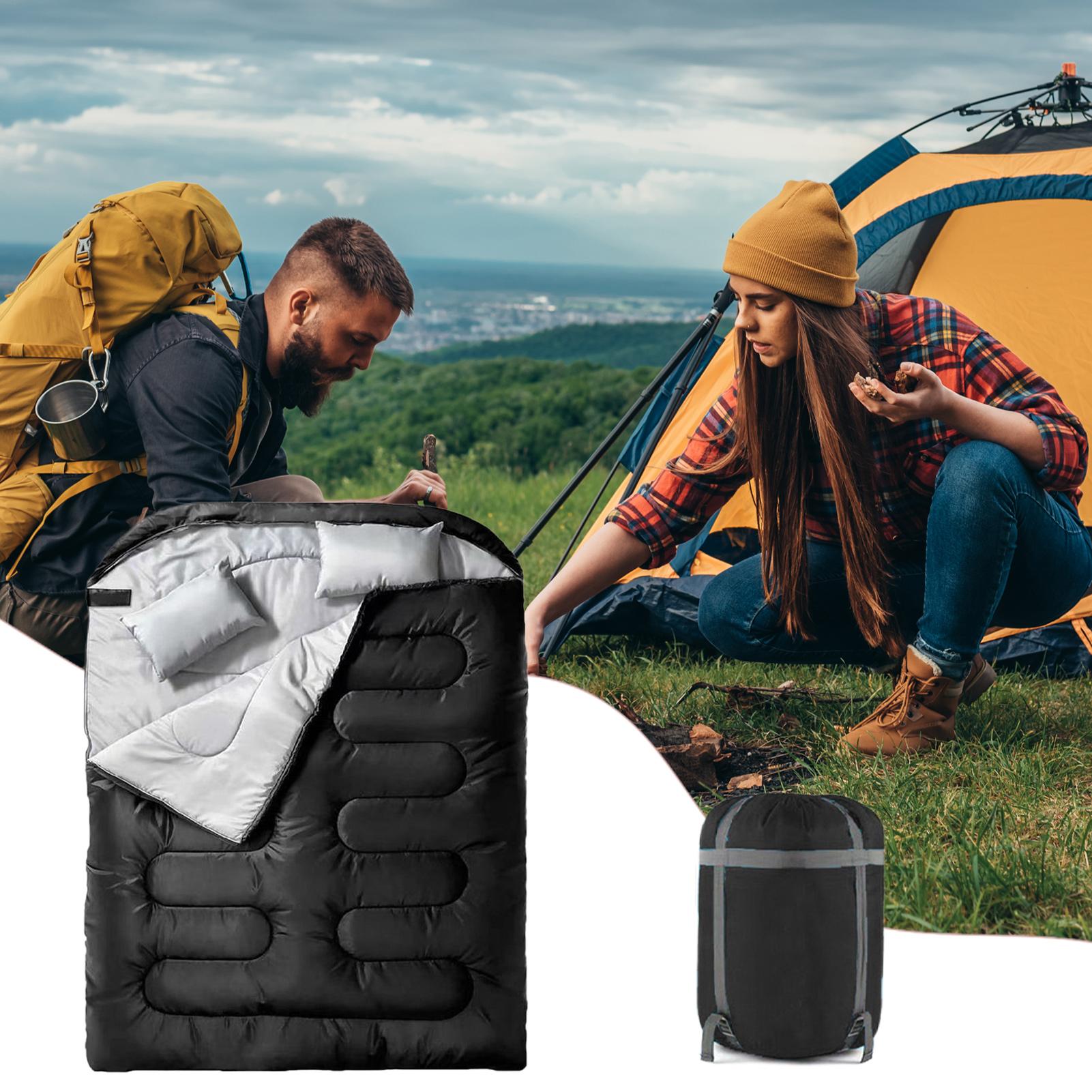 Adults Double Sleeping Bag 2 P - Outdoor Camping Activities For Adults 리뷰 및 가격