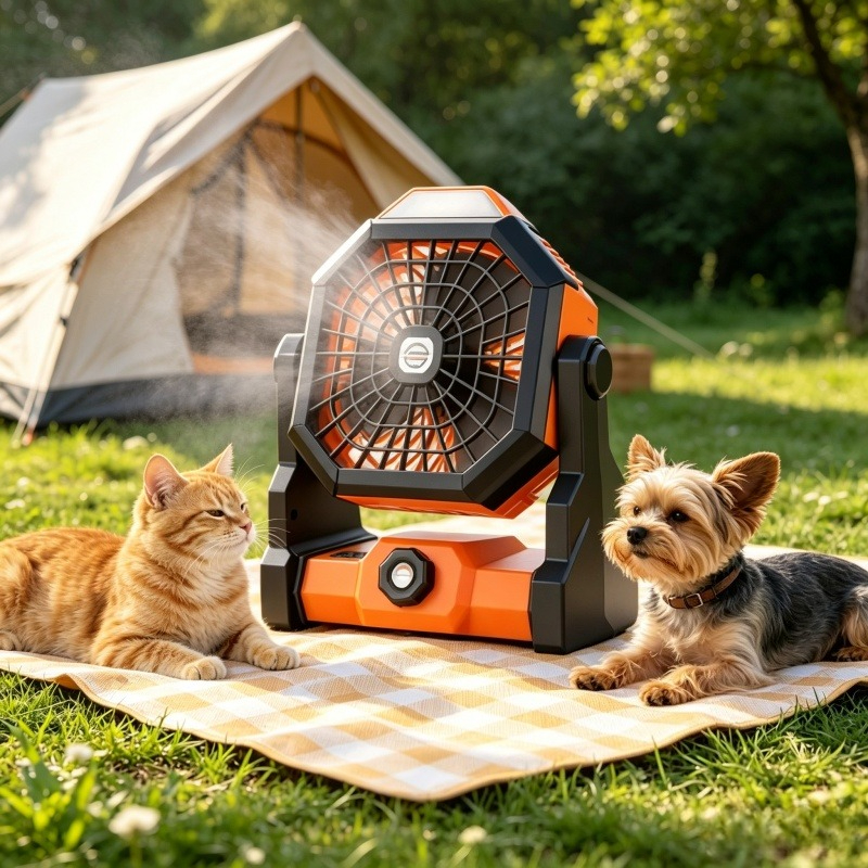 7800mAh Portable Rechargeable  - Outdoor Camping Fans 리뷰 및 가격