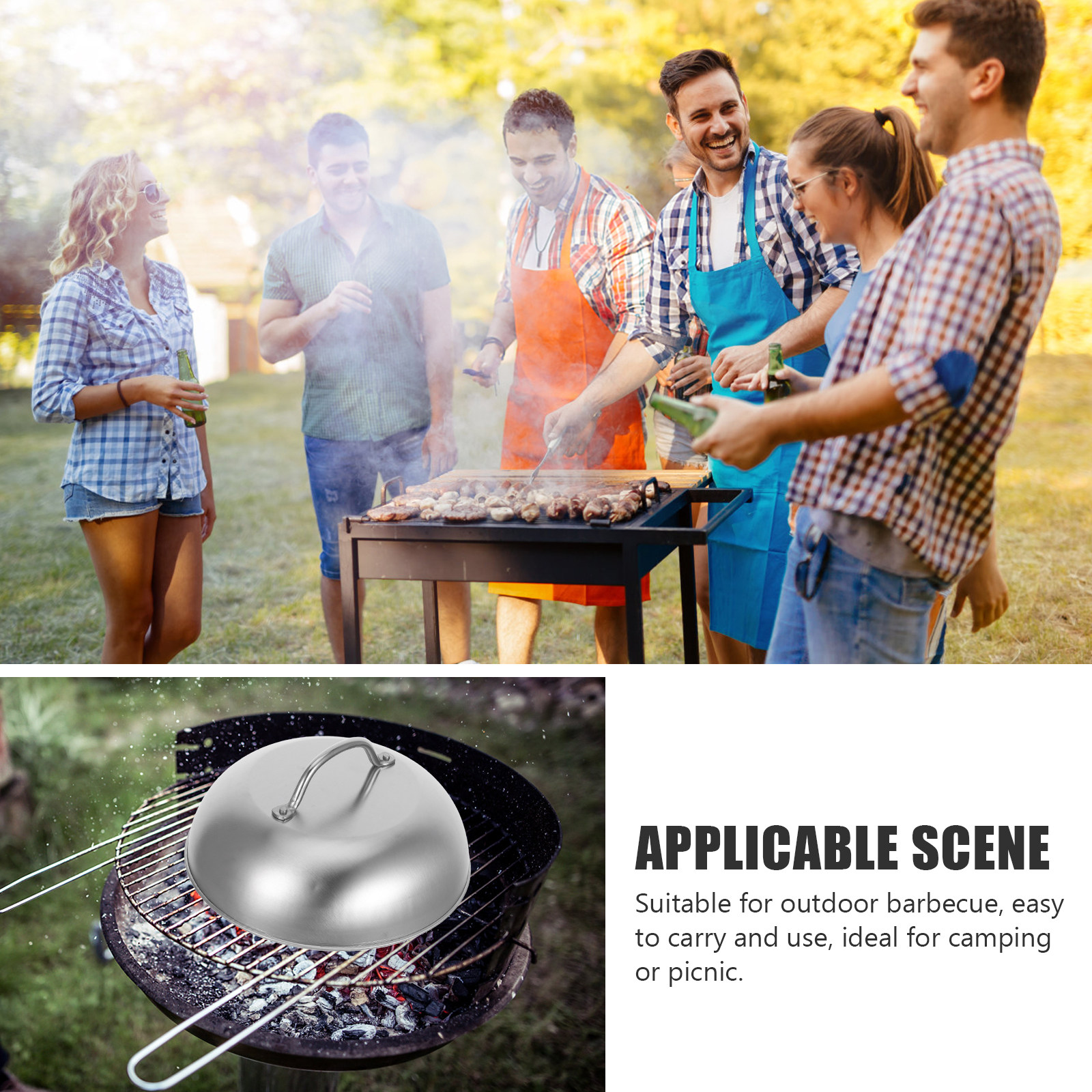 Stainless Steel Basting Cover  - Outdoor Gas Stove 리뷰 및 가격