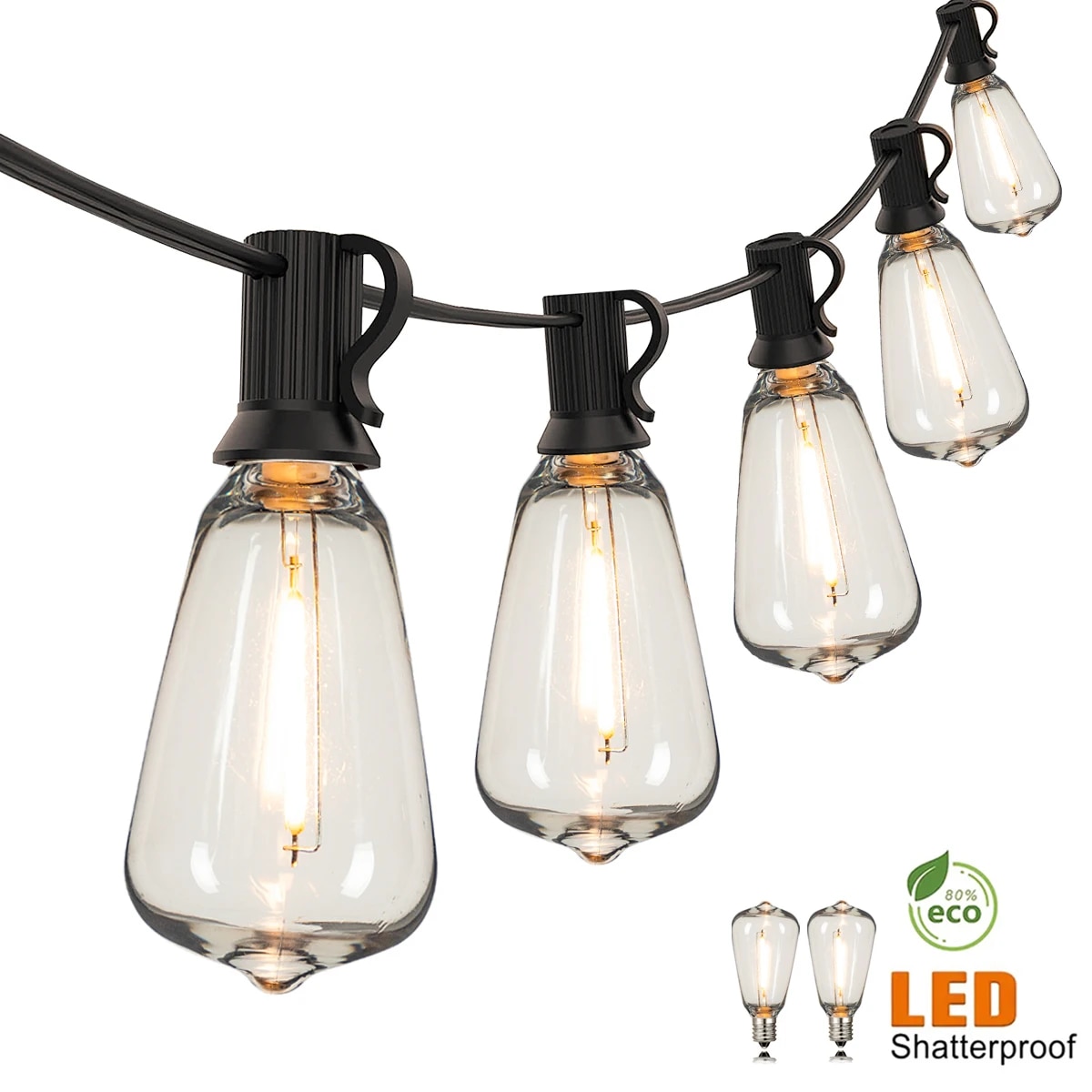 ST38 String Lights Outdoor Gar - Outdoor Camping Lights String 리뷰 및 가격
