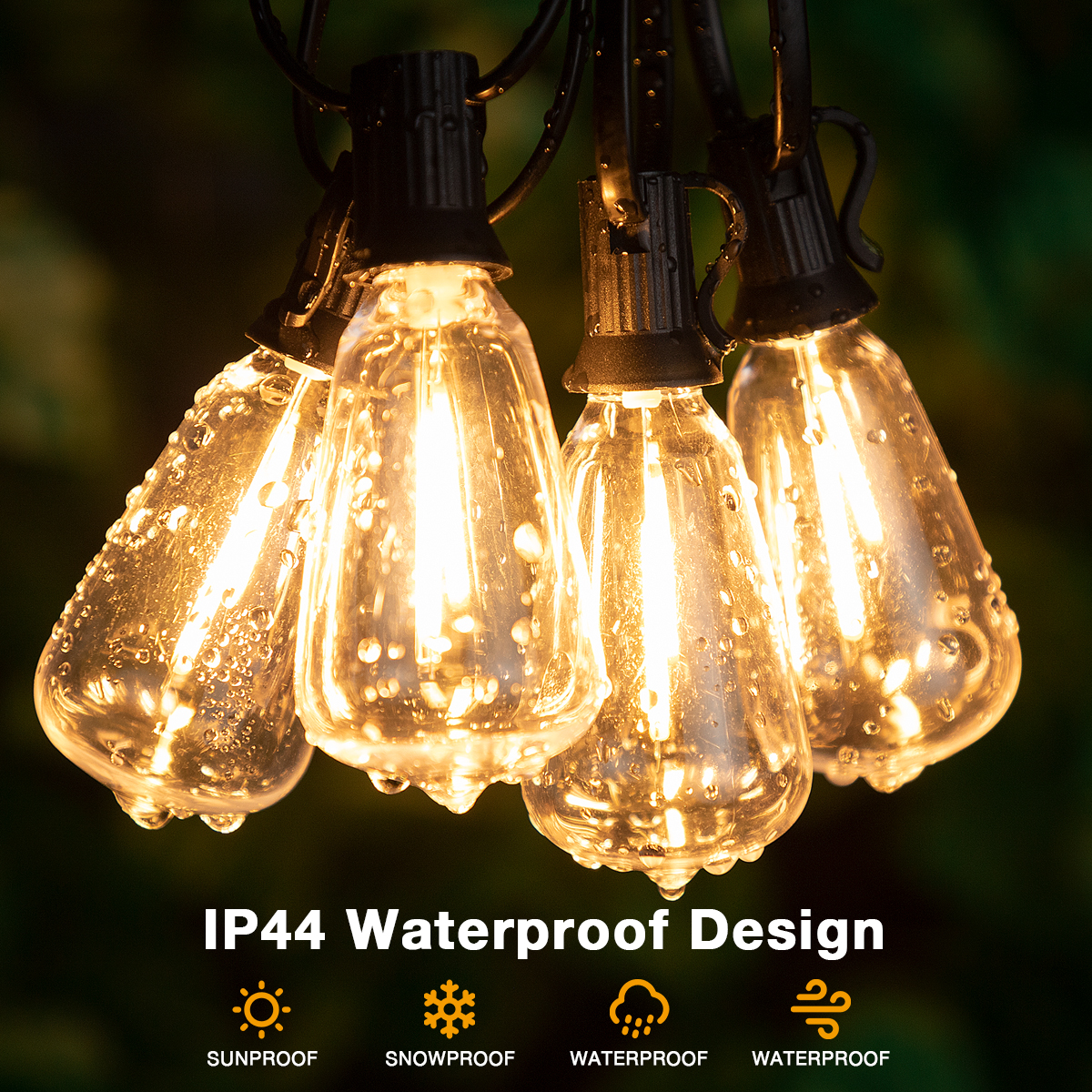 ST38 String Lights Outdoor Gar - Outdoor Camping Lights String 리뷰 및 가격