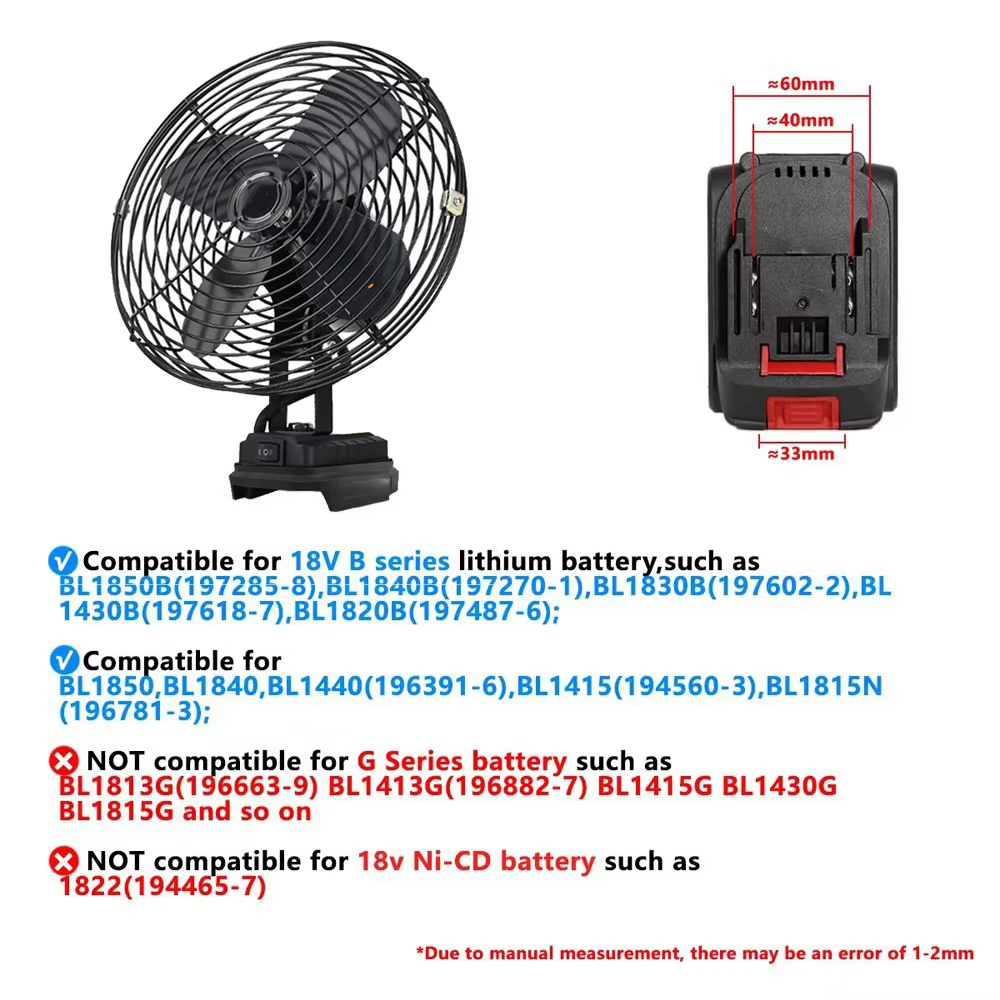 6/8In Camping Fan Outdoor Fish - Outdoor Camping Fans 리뷰 및 가격