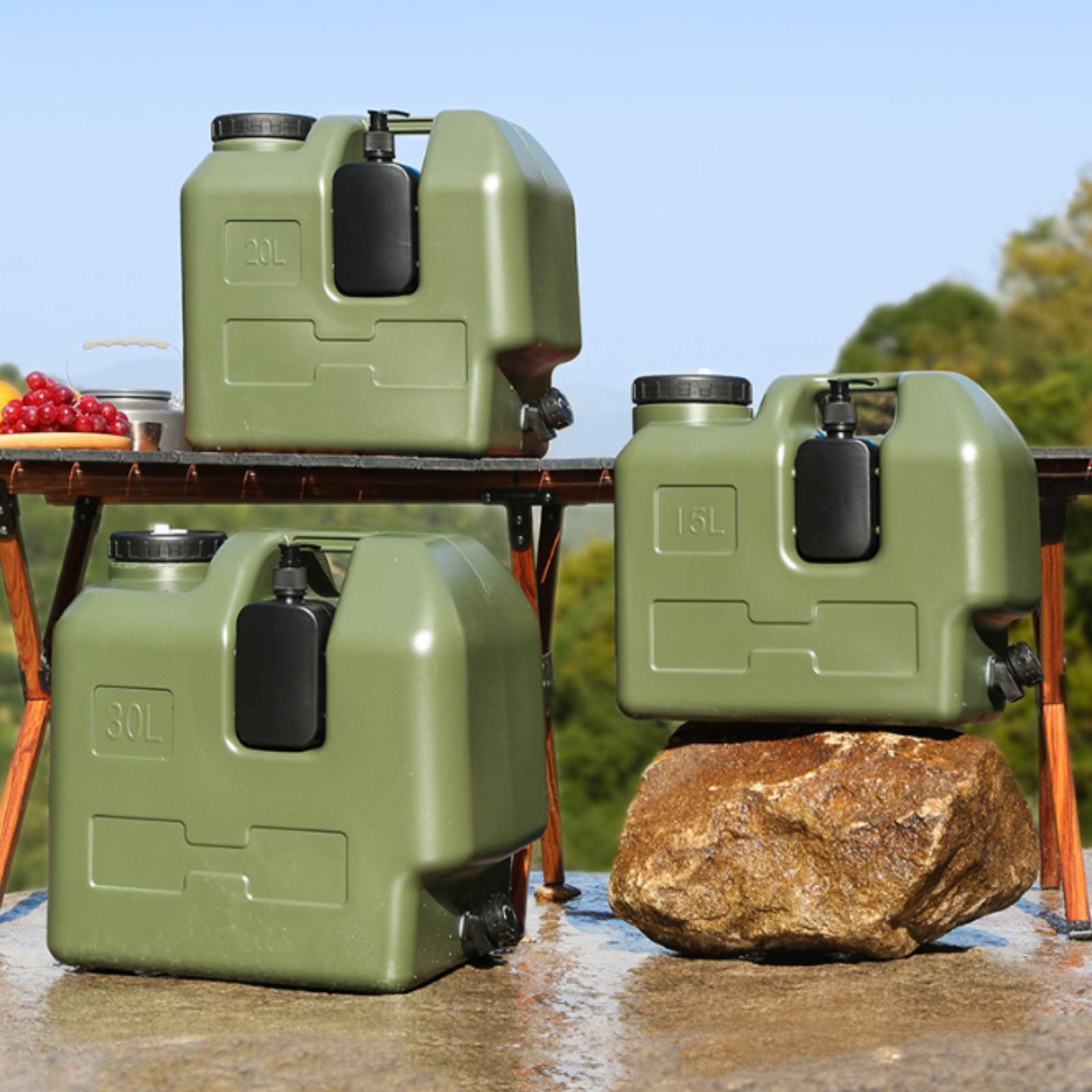 Water Container with Spigot Fo - Outdoor Camping Food 리뷰 및 가격