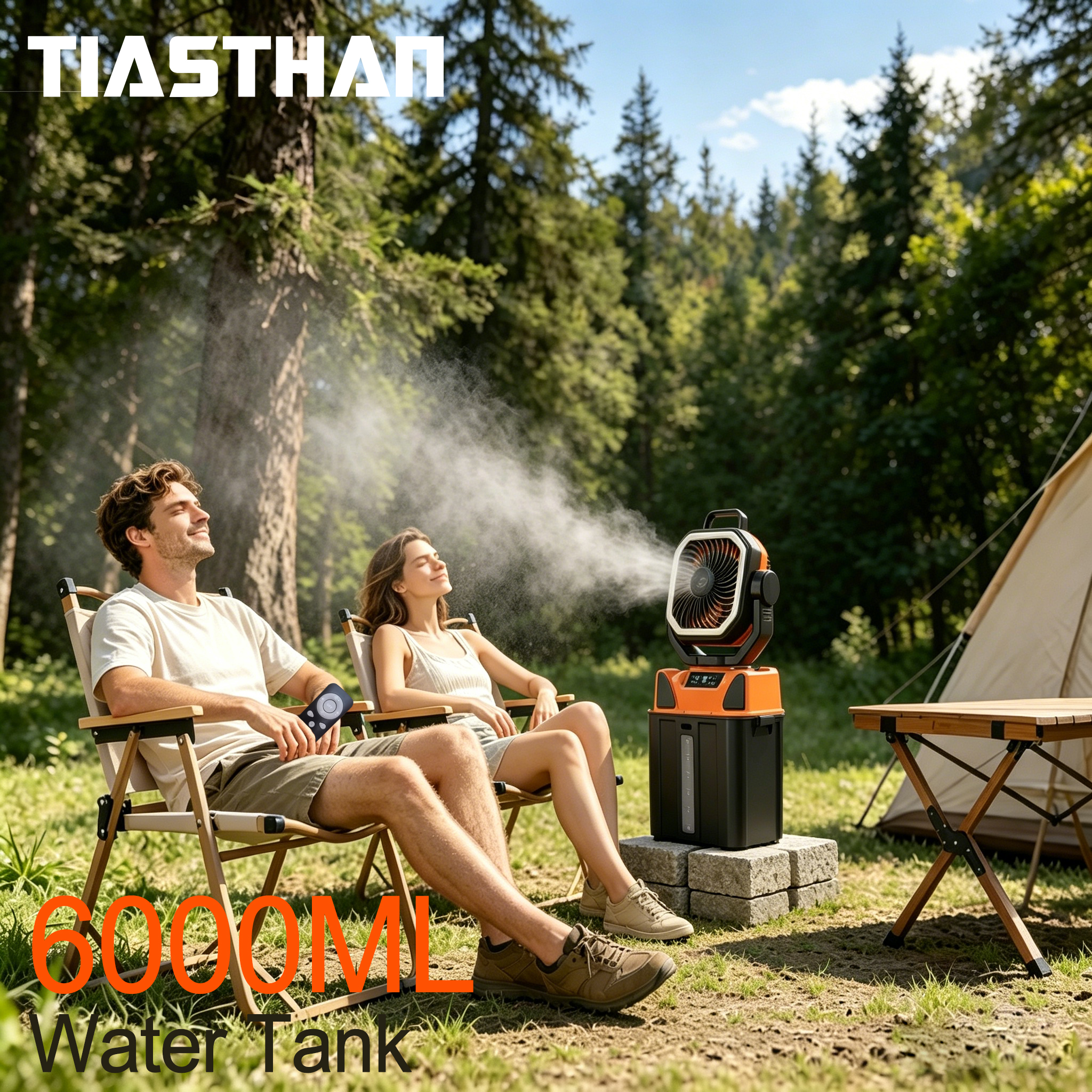 30000mAh Spray Camping Fan wit - Outdoor Camping Fans 리뷰 및 가격