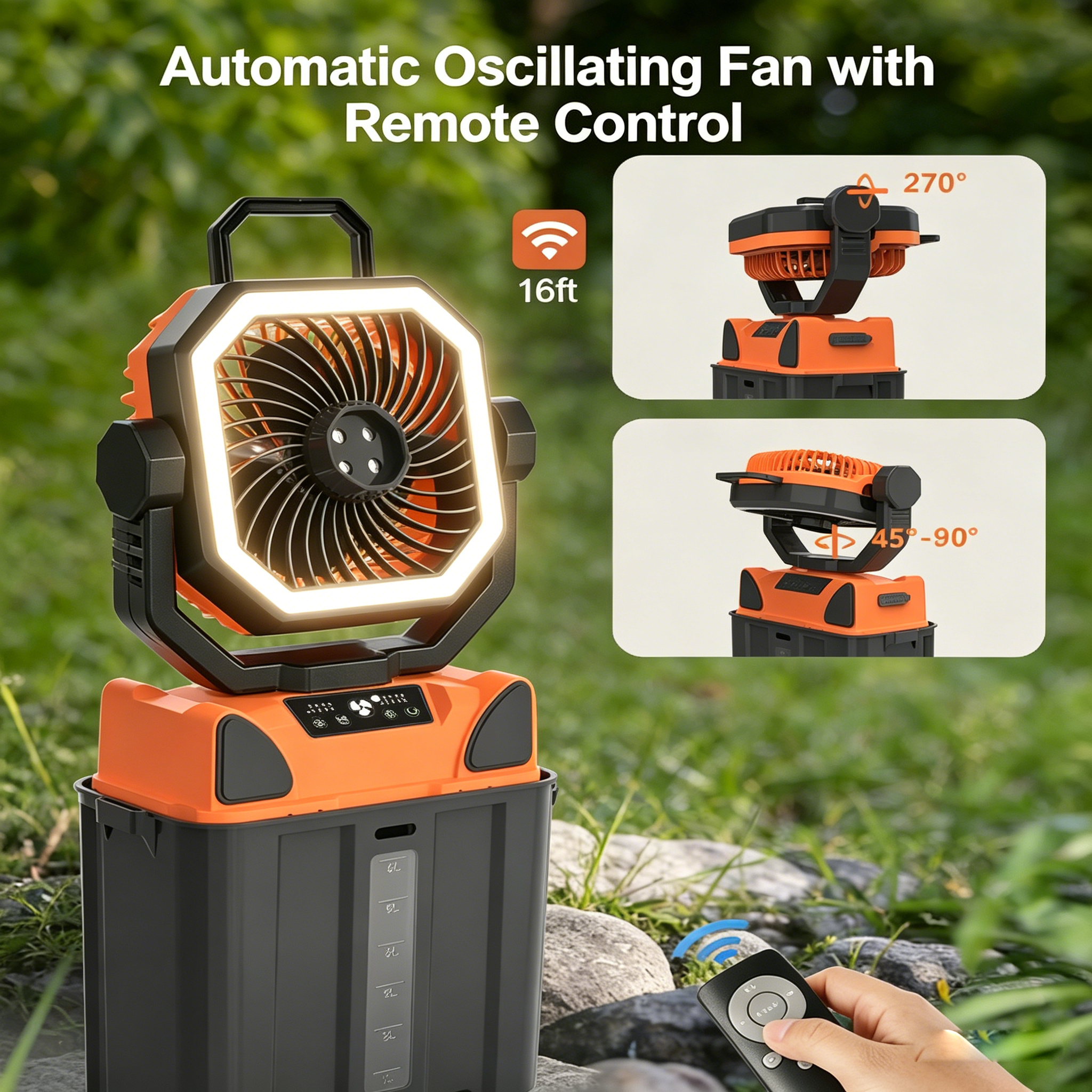 30000mAh Spray Camping Fan wit - Outdoor Camping Fans 리뷰 및 가격