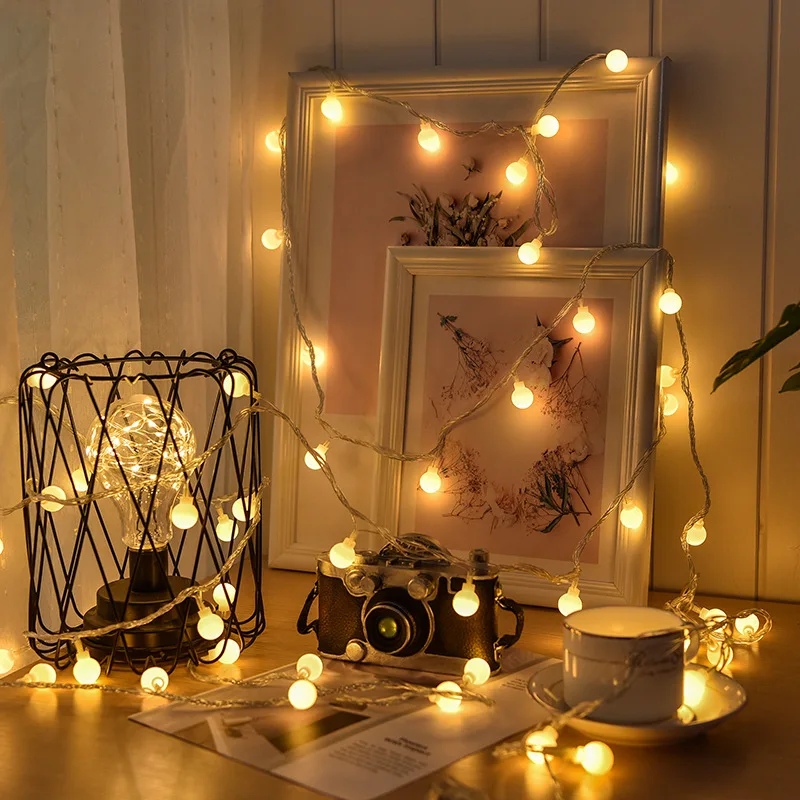10M USB/Battery Power Ball LED - Outdoor Camping Lights String 리뷰 및 가격